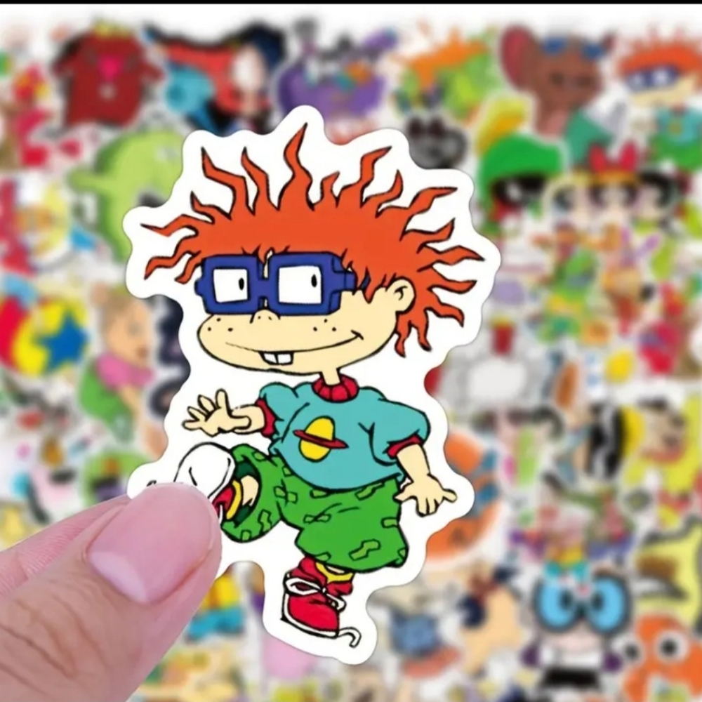 Over 45 Nickelodeon 90s Cartoon Stickers - Picture 9 of 10